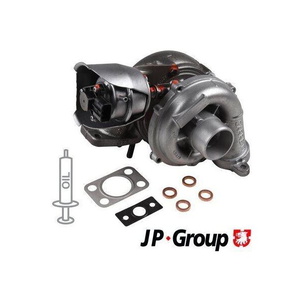 Turbocompressore Jp Group 3117400300 Adatto Per Peugeot 206 Hatchback (2A/C)-image