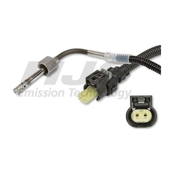 Hjs 92 09 4111 Sensore Temperatura Gas Di Scarico Adatto Per MERCEDES-BENZ Classe E Berlina (W212) M14X1,5 270 Mm-image
