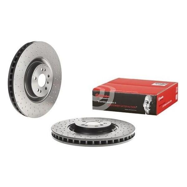Brembo 09.C942.11 - Disco Freno Oe 1644210712 Per Classe M (W164), Classe R (W251)-image