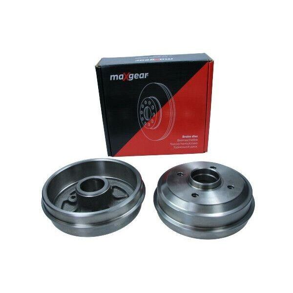 2X Maxgear Tamburo Freno 19-1042 Posteriore Per Peugeot 206 Hatchback (2A/C)-image