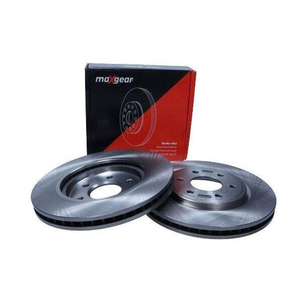 2X Maxgear Disco Freno 19-1815 Anteriore Per Nissan NP300 Navara Pickup (D40) 38Mm-image