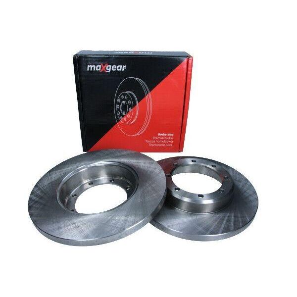 2X Maxgear Disco Freno 19-2012 Posteriore Per Opel Movano B Furgone (X62) 59Mm-image
