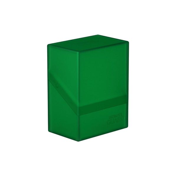 Boksy Na Karty Ultimate Guard Boulder 60+ Emerald - Zielone, Solidne PudełKo-image
