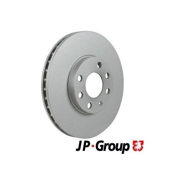 2X Jp Group Disco Freno 1263105100 Anteriore Per Opel Astra G Cc (T98) 256Mm-image