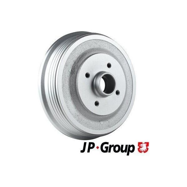 2X Jp Group Tamburo Freno 1163501700 Posteriore Per Vw Caddy Ii (9K9A)-image
