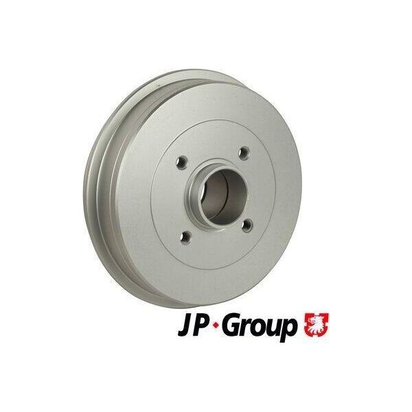 2X Jp Group Tamburo Freno 4363500400 Posteriore Per Renault Twingo I (C06_) 203Mm-image