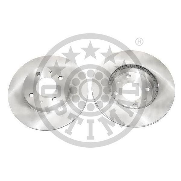 2X Disco Freno Optimal BS-4300C Anteriore Per Nissan Almera I Hatchback (N15) 45Mm-image