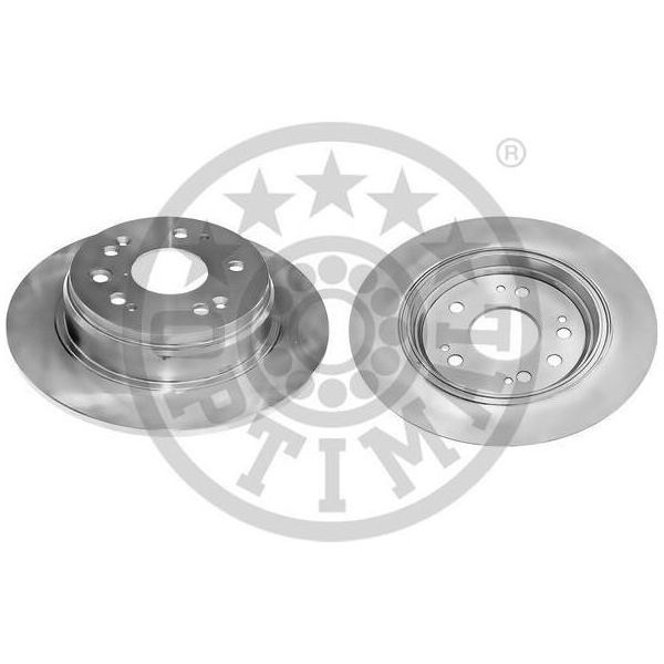 2X Disco Freno Optimal BS-8342C Posteriore Per Honda CR-V Ii (Rd_) Stream 59Mm-image
