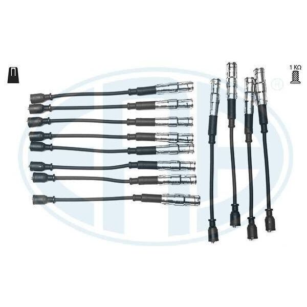 Era 883081 - Set Di Cavi Candela Oe 11215 00118 Per Classe G (W463), Classe M (W163), Classe M (W164), Classe R (W251), Classe S (W220), Classe S (C215), Sl (R129), Sl (R230), Slk (R170), Slk (R171), Slr (R199), Viano (W639), Classe E (W211), Classe E (S210), Classe E (S211), Vito (W639), Clk (A209), Cls (C219), Classe E (W210), Classe C (W202), Classe C (W203), Classe C (S202), Classe C (S203), C-image