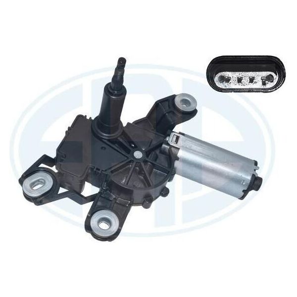 Era 460304A - Motore Tergicristallo Posteriore Per Golf V (1K), Golf Plus (5M), Passat (3C)-image