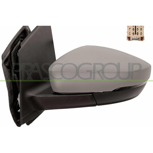 Prasco VG0237124P - Oe 6R1857507C9B9 Specchio Esterno, Sinistro Per Polo (6C, 6R)-image