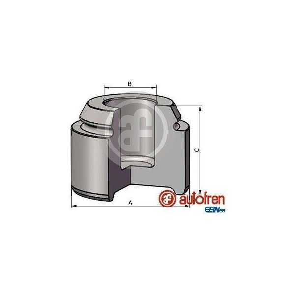 Pistone Pinza Freno Autofren Seinsa Per Piattaforma/Telaio Iveco Daily Ii 50Mm Acciaio-image