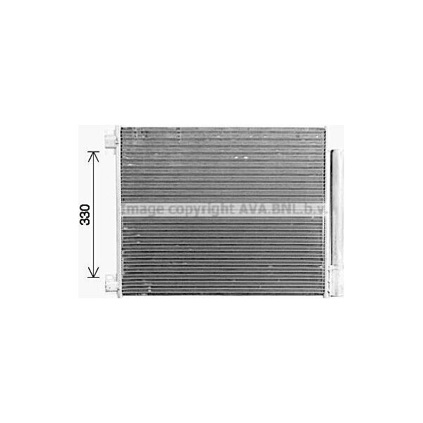 Prasco RT5653D - Condensatore Aria Condizionata Oe 921001829R Con Essiccatore Per Megane Iv, Grand Scenic Iv (R9), Scenic Iv, Talisman-image