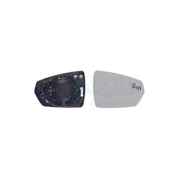 Van Wezel Specchio Retrovisore Esterno Destro Per Vw Polo (AW1, BZ1) Convesso Riscaldabile 5751836-image