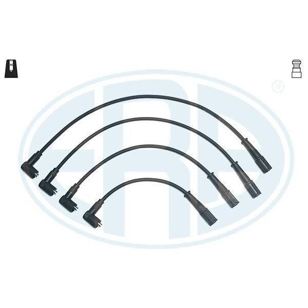 Era 883008 Set Cavi Accensione Set Cavi Accensione Per Fiat Seicento / 600 Hatchback (187) Panda Hatchback (141) Punto (176) Strada Pickup (178) Siena-image