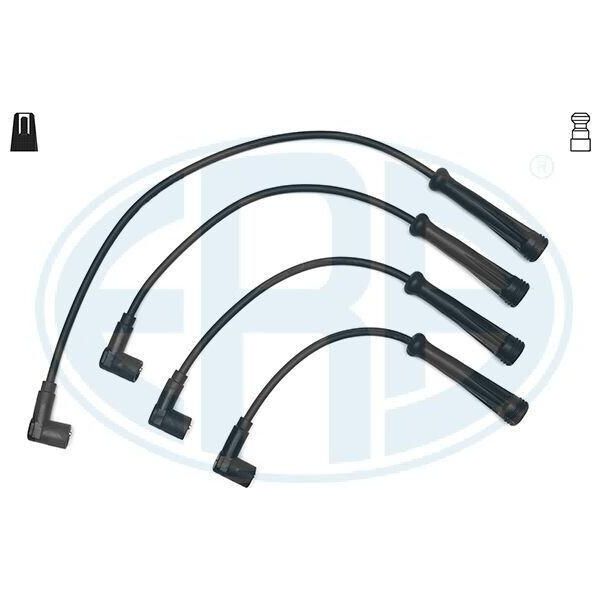 Era 883014 Set Cavi Di Accensione Set Cavi Di Accensione Per Renault Clio Ii (BB0/1/2, CB0/1/2) Kangoo (KC0/1) Kangoo Express (FW0/1) Kangoo / Grand Kangoo (KW0/1)-image
