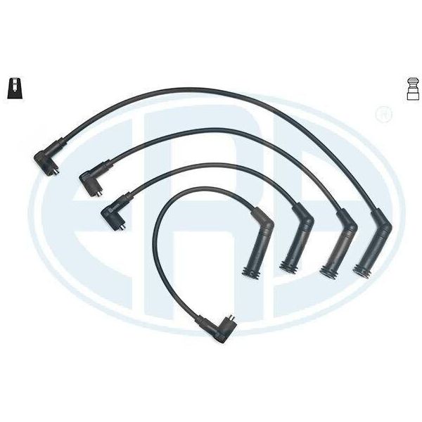 Era 883027 - Set Di Cavi Candela Oe 1341 17 Per Getz (Tb), Atos (Mx), Accent I (X-3), Accent Ii (Lc), Picanto (Sa)-image