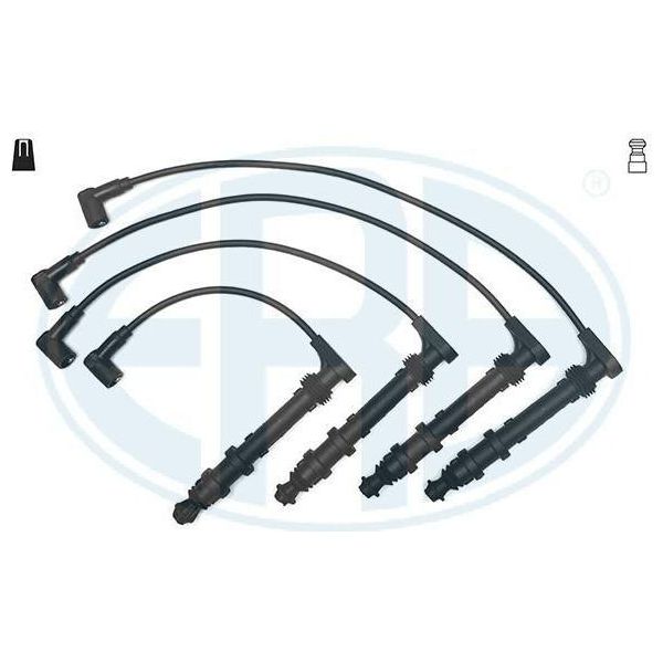 Era 883025 - Set Di Cavi Candela Oe 46413088 Per Siena, Palio, Multipla, Marea, Doblo, Bravo, Brava-image