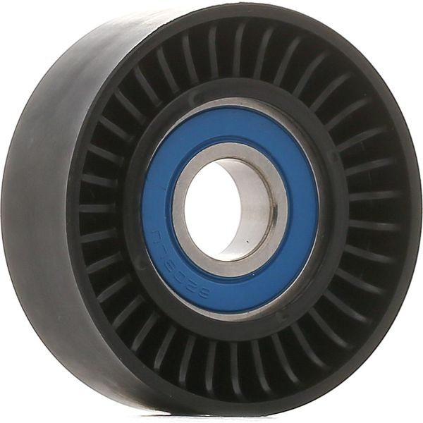 Ridex 310T0242 - Puleggia Tenditore, Cinghia A V Per A3 (8P), Altea (5P), Leon (1P1), Toledo Iii (5P2), Octavia Ii (1Z), Superb Ii (3T), Caddy Iii (2C, 2K), Golf Plus (5M), Golf V (1K), Jetta Iii (1K2), Passat (3C), Touran (1T)-image