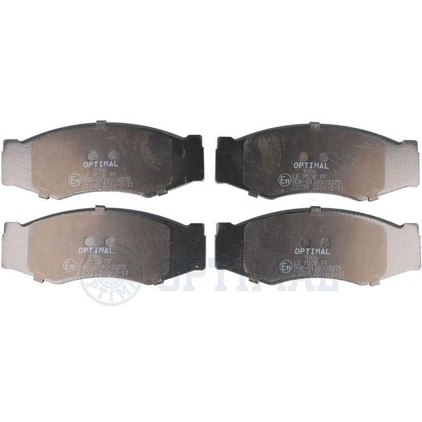 Set Di Pastiglie Freno Anteriori Optimal Pastiglie Freno Per Nissan Pick Up (D21) BP-09386-image