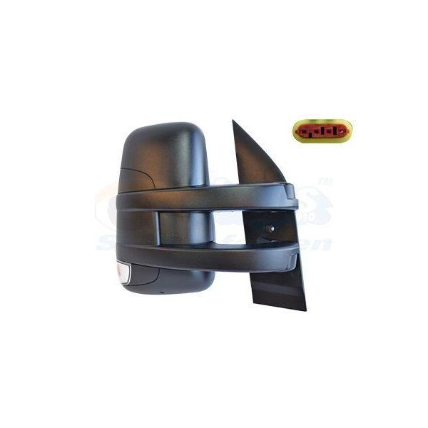 Van Wezel 2817812 Specchietto Esterno Specchietto Laterale Destro Per Iveco Daily Vi Furgone Convesso-image