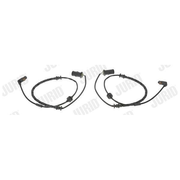 2X Jurid 581375 Contatto Di Segnalazione Usura Pastiglie Freno 720 Mm Anteriore Per Opel Zafira B (A05) Astra G Cc (T98) Zafira A (T98) Astra G Caravan (T98)-image