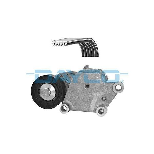 Dayco KPV257 Kit Cinghia Trapezoidale Dentata Adatto Per Peugeot 107 Hatchback (Pm, Pn)-image