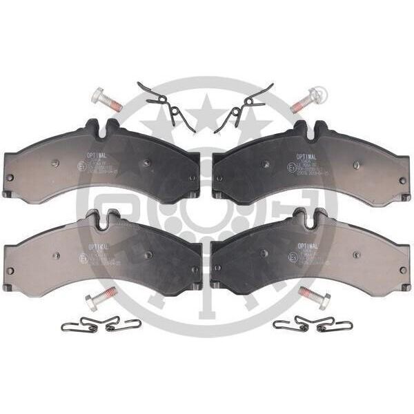 Set Di Pastiglie Freno Optimal Posteriori E Anteriori Per Furgoni Vw Lt 28-46 Ii (2DA, 2DD, 2DH) BP-10404-image