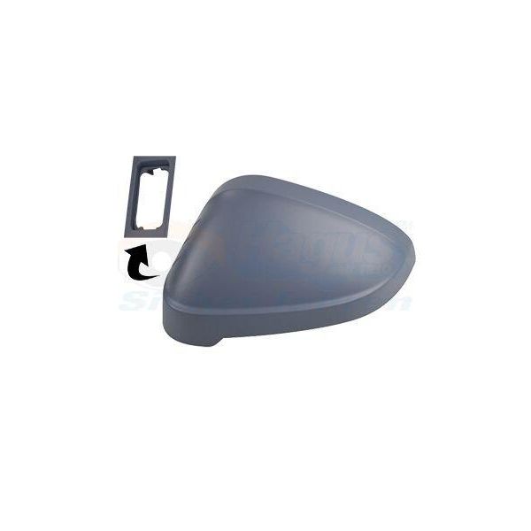 Van Wezel 0346845 Copertura Specchietto Esterno Sinistro Per Audi A4 B9 Avant (8W5, 8WD) Copertura Specchietto Con Primer-image