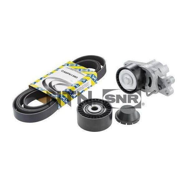 Ntn Snr KA859.42 Set Di Cinghie Trapezoidali Dentate Adatto Per Peugeot 206 Hatchback (2A/C) 206 Sw (2E/K) Partner Furgone Partner Combispace (5F) Partner Furgone-image