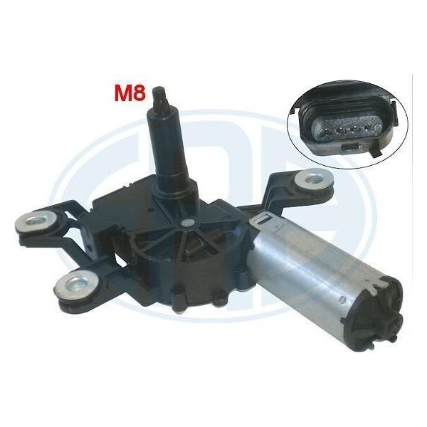 Era 460303A - Oe 5K6 955 711 A Motore Tergicristallo Posteriore Per Golf Plus (5M), Golf Vi, Polo (6C, 6R), Sharan (7N), Touran (1T)-image