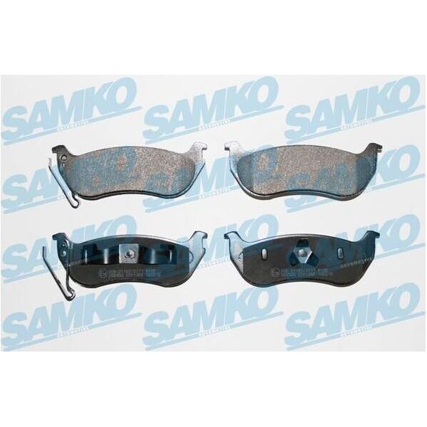 Set Pastiglie Freno Posteriori Samko Per Jeep Cherokee (Kj) 5SP1366-image