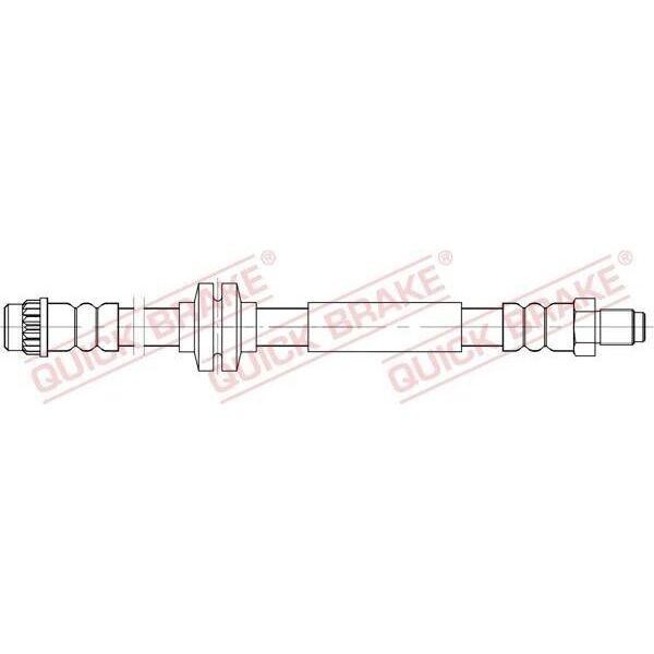 Quick Brake 32.218 Tubo Freno Per Opel Movano B Furgone (X62) Movano B Bus (X62) Movano B Pianale / Telaio (X62) Per Renault-image