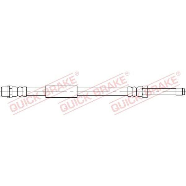 Quick Brake 37.050 Tubo Flessibile Del Freno Adatto Per MERCEDES-BENZ Vito Bus (W639) Viano (W639) Vito / Mixto Delivery Van (W639)-image