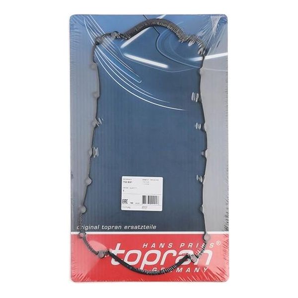Topran 700 831 - Oe 7700 273 486 ÖLwannendichtung FüR Dokker, Duster, Lodgy, Logan, Sandero, Almera Ii (N16), Micra Iii (K12), Note (E11, NE11), Clio Ii, Clio Iii, Fluence (L3), Grand Scenic Ii (Jm), Kangoo (Kc), Kangoo (Kw), Kangoo (Fc), Kangoo (Fw), Laguna Ii, Logan I, Logan Ii, Megane I, Megane Ii, Megane Iii, Megane Scenic, Modus (F/JP0), Sandero I (Bs), Scenic Ii, Thalia I (Lb), Thalia Ii (Lu-image