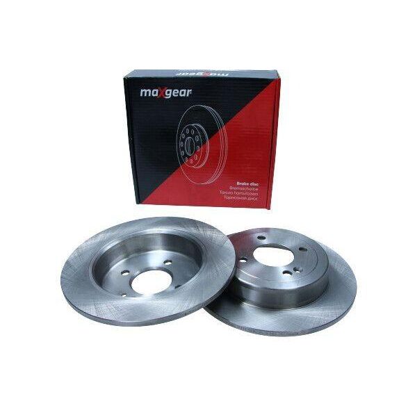 2X Disco Freno Maxgear 19-3342 Posteriore Per Hyundai I30 (Gd) Per Kia Rio Iii (Ub)-image