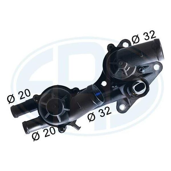 Era 350590A - Termostato Liquido Di Raffreddamento Oe 03C 121 111 P Per Ibiza (6J, 6P), Alhambra (710, 711), Fabia Ii (54), Maggiolino (5C), Cc (358), Eos (1F), Golf Plus (5M), Golf V (1K), Golf Vi, Jetta Iii (1K2), Jetta Iv, Passat (365, 362), Polo (6C, 6R), Scirocco, Sharan (7N), Tiguan (5N), Touran (1T)-image