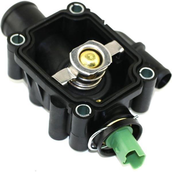 Termostato Fast Liquido Di Raffreddamento 89°C Per Peugeot 206 Hatchback (2A/C) 207 (Wa, Wc) 206 Cc (2D) Partner Tepee 307 Sw (3H) 307 (3A/C)-image
