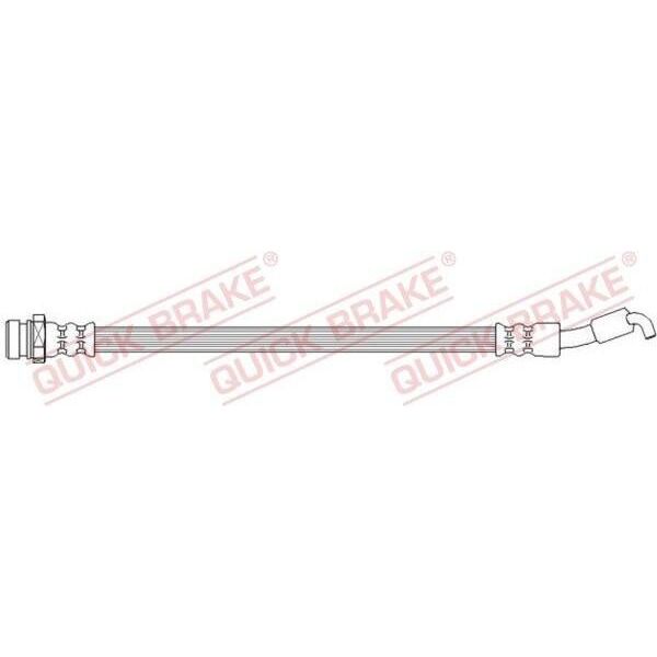 Quick Brake 58.020 Tubo Freno Posteriore Destro Per Hyundai Ix35 (Lm, El, Elh) Per Kia Sportage (Sl)-image