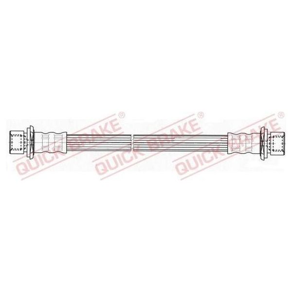 Quick Brake 25.025 Tubo Freno Per Toyota Aygo (WNB1, KGB1) Per Peugeot 107 Hatchback (Pm, Pn) Per CitroËN C1 (Pm, Pn)-image