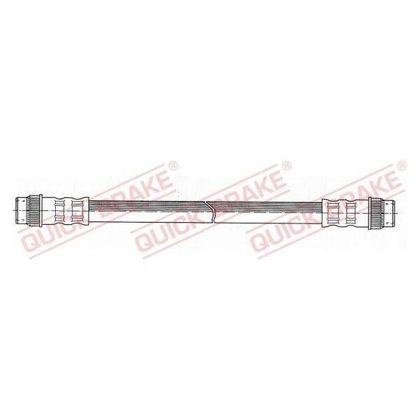 Quick Brake 27.040 Tubo Freno Per Renault Clio Ii (BB0/1/2, CB0/1/2) Twingo Ii (CN0) Twingo Ii Box / Hatchback (Cno) Clio Ii Box (SB0/1/2)-image