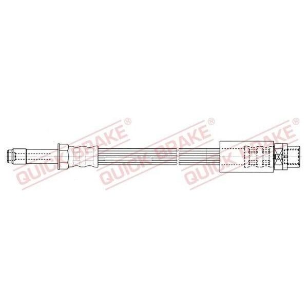 Quick Brake 32.344 Tubo Freno Per Bmw 3 Touring (E91) 3 Berlina (E90) 1 Hatchback (E87) 1 Hatchback (F20) 3 Touring (F31) 3 Berlina-image