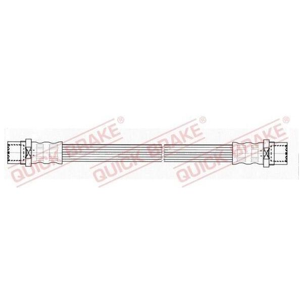 Quick Brake 25.031 Tubo Freno Per Vw Transporter V Bus (7HB, 7HJ, 7EB, 7EJ, 7EF, 7EG, 7HF, 7EC) Multivan V (7HM, 7HN, 7HF, 7EF, 7EM, 7EN)-image