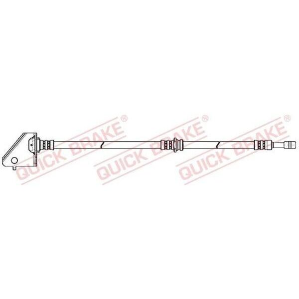 Quick Brake 50.880 Tubo Freno Anteriore Sinistro Per Hyundai Tucson (Jm) Per Kia Sportage (Je, Km)-image