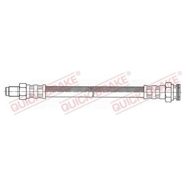 Quick Brake 32.054 Tubo Freno Per Fiat Bravo Ii (198) Panda Hatchback (312, 319) Panda Hatchback (141) Stilo (192) Stilo Multi Wagon (192)-image