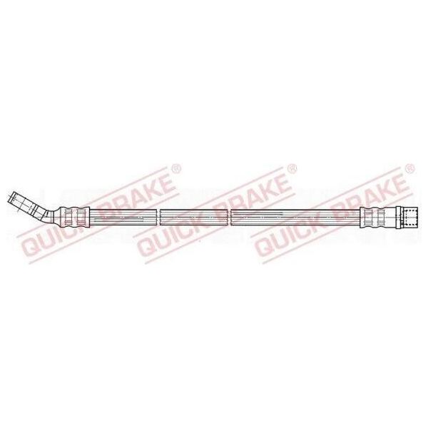 Quick Brake 59.993 Tubo Freno Per Opel Vectra C Caravan (Z02) Vectra C Berlina (Z02) Signum Cc (Z03) Vectra C Cc (Z02) Per Saab 9-3 Estate (YS3F)-image
