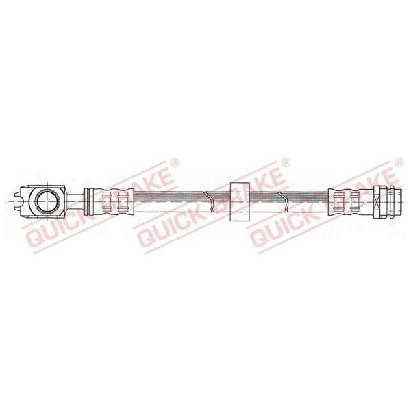 Quick Brake 50.104 Tubo Freno Per Vw Golf Iv Hatchback (1J1) Golf Iv Estate (1J5) New Beetle Cabrio (1Y7) Bora Berlina (1J2) Bora Estate (1J6)-image