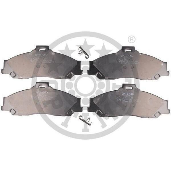 Set Di Pastiglie Freno Anteriori Optimal Pastiglie Freno Per Ford Ranger (Et) BP-10396-image