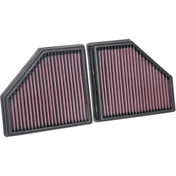 K&N 33-5086 Filtro Aria Ad Alte Prestazioni Per Bmw 5 Berlina (G30, F90) Filtro A Lunga Durata Quadrato-image