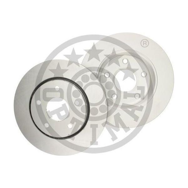 2X Disco Freno Optimal BS-9418HC Anteriore Per Fiat Freemont (345_) 38Mm 302Mm-image